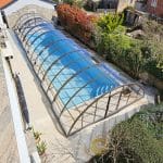 Novi zadovoljen lastnik bazenskega pokritja turističnega B&B v Slovenski Istri