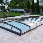 Ugodno zelo malo rabljena kupola katero smo zamenjali z našim sistemom pokrova za bazen