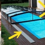 Akcija2 – bazenske kupole z vodili samo na eni strani s popustom po posebno nizkih cenah, popust kupole