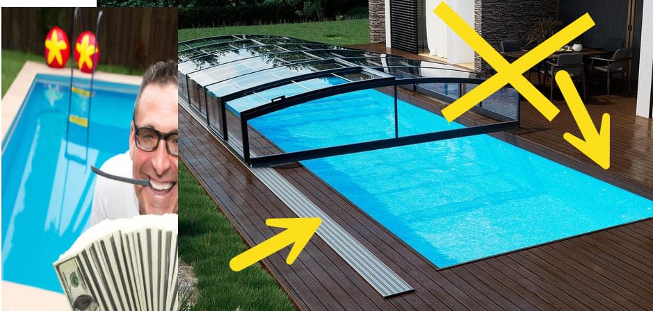 Read more about the article Akcija2 – bazenske kupole z vodili samo na eni strani s popustom po posebno nizkih cenah, popust kupole