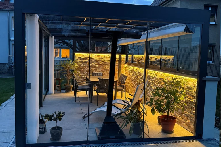 Bioklimatska pergola Venti – primer 4
